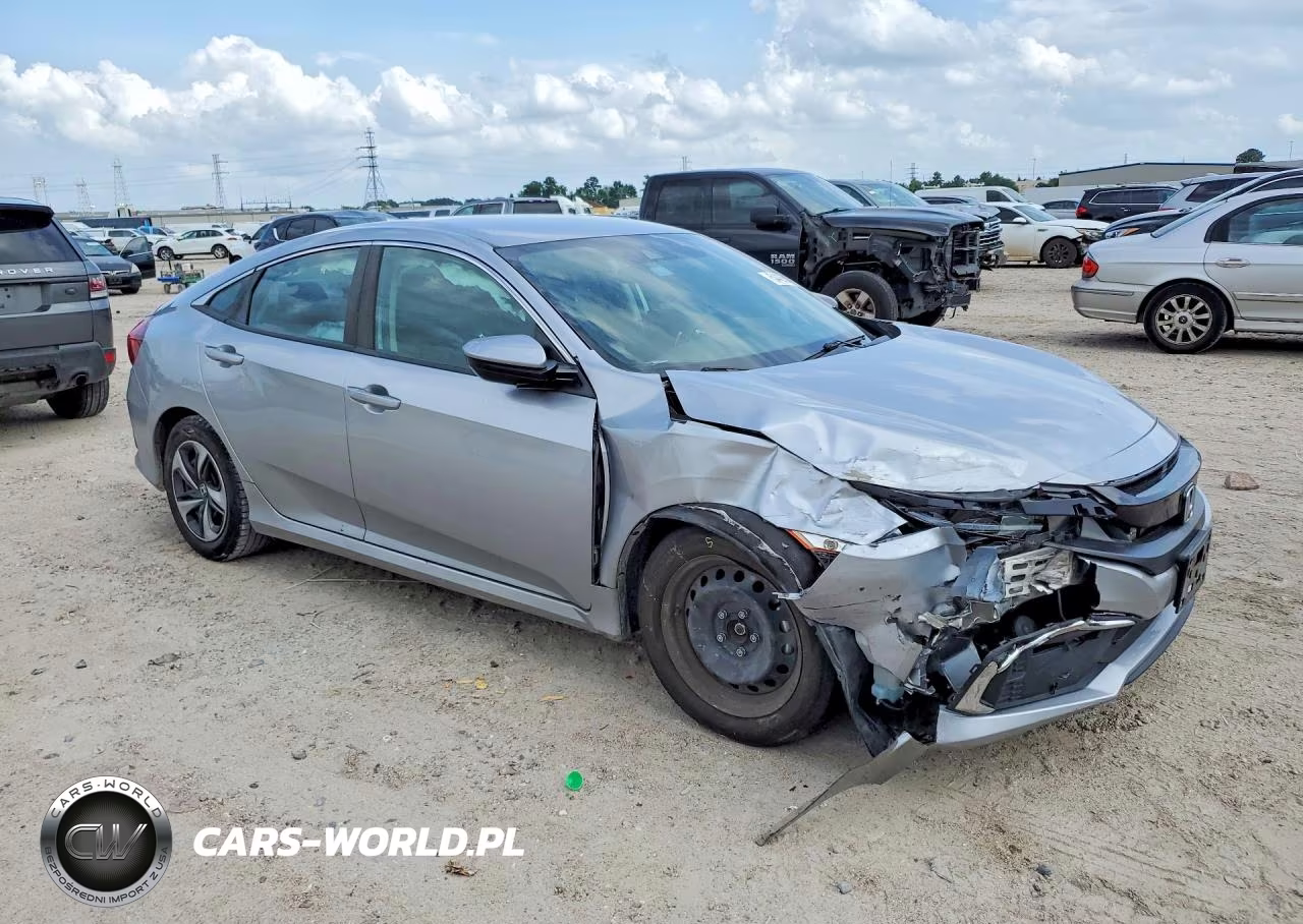 2021 Honda Civic Lx VIN:2HGFC2F60MH500199 - 4