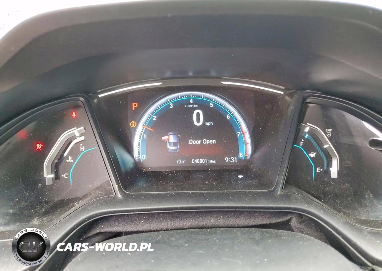 2021 Honda Civic Lx VIN:2HGFC2F60MH500199 - 9