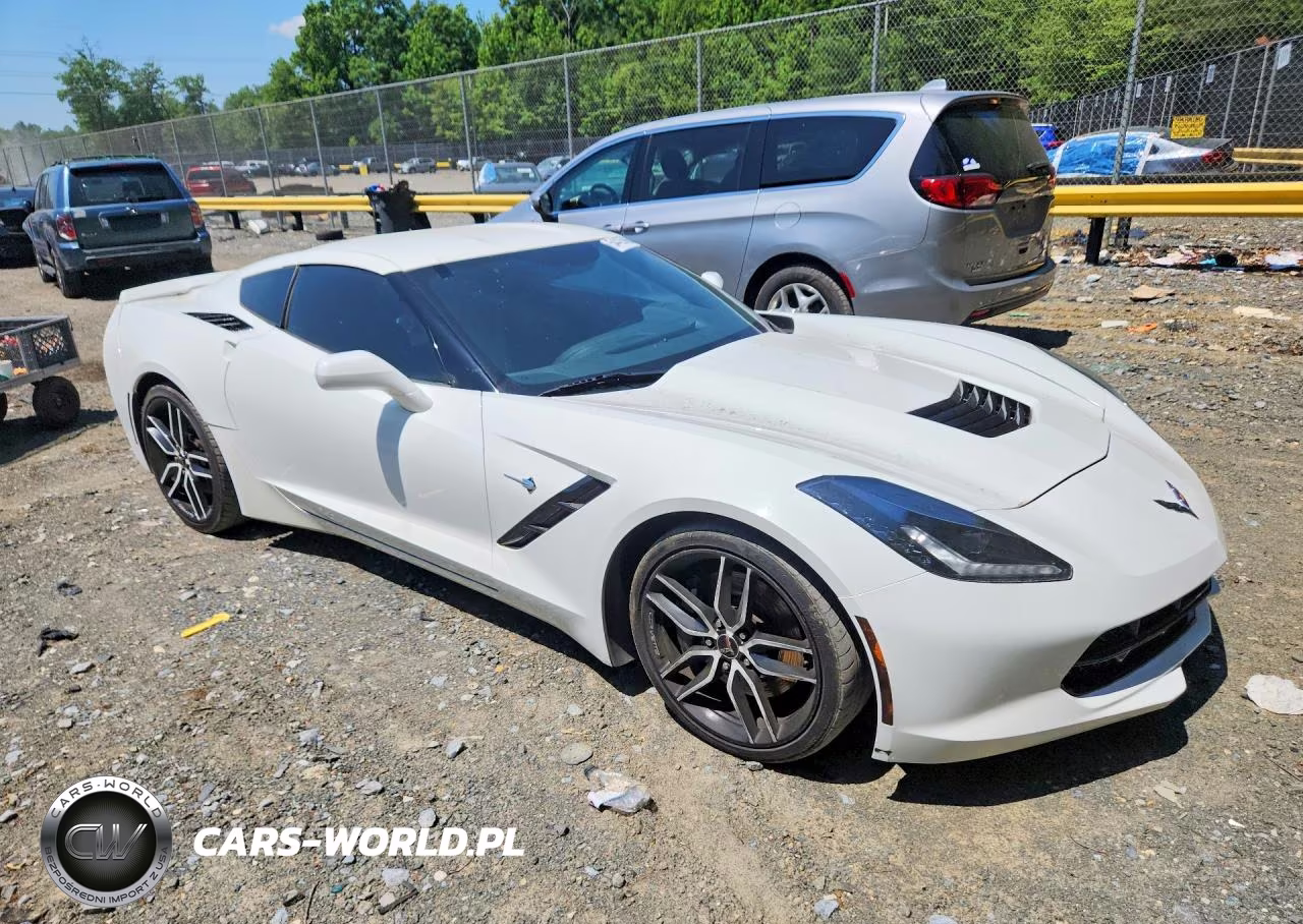 2014 Chevrolet Corvette Stingray Z51 1Lt VIN:1G1YH2D74E5107831 - 4