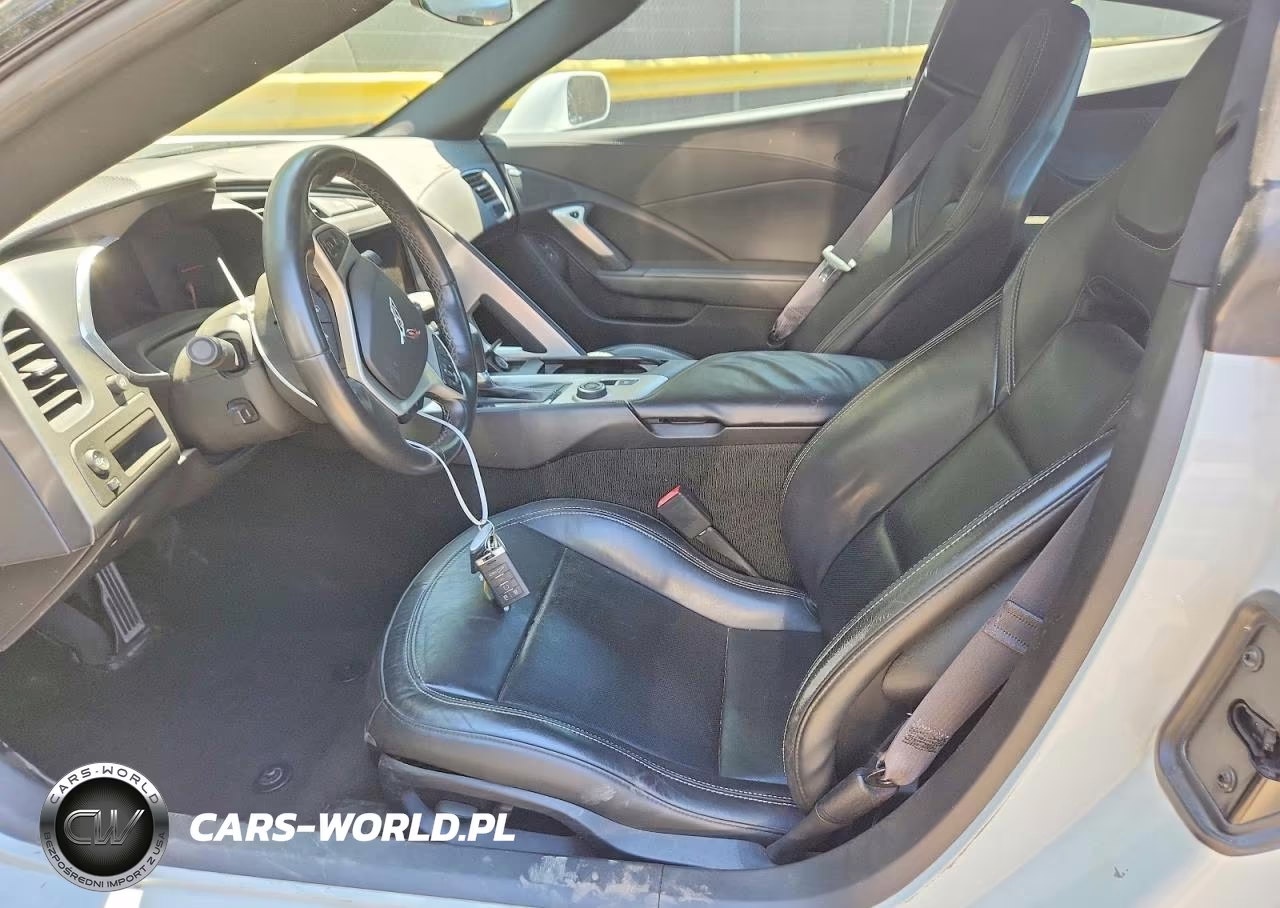 2014 Chevrolet Corvette Stingray Z51 1Lt VIN:1G1YH2D74E5107831 - 7