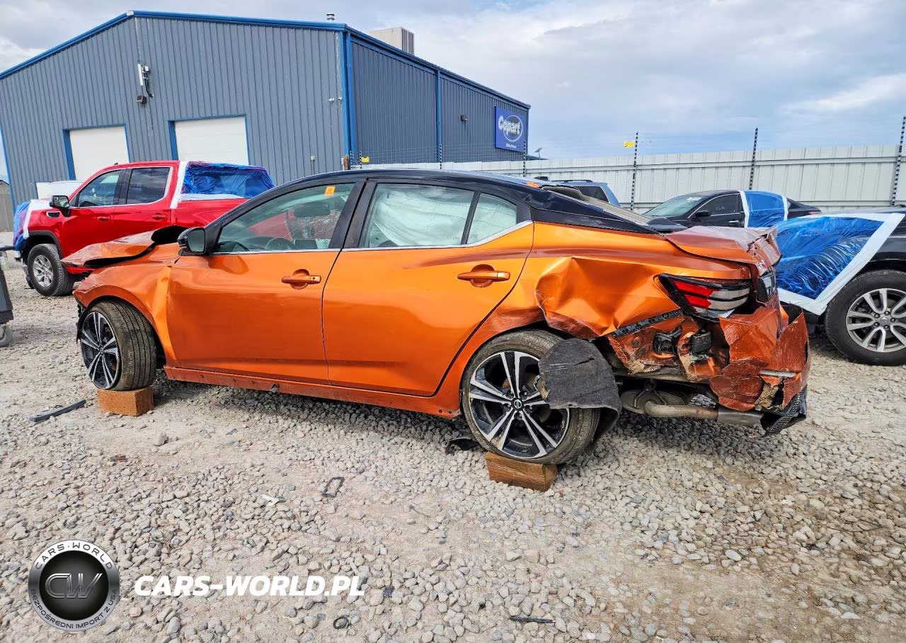 2022 Nissan Sentra Sr VIN:3N1AB8DV2NY318107 - 2
