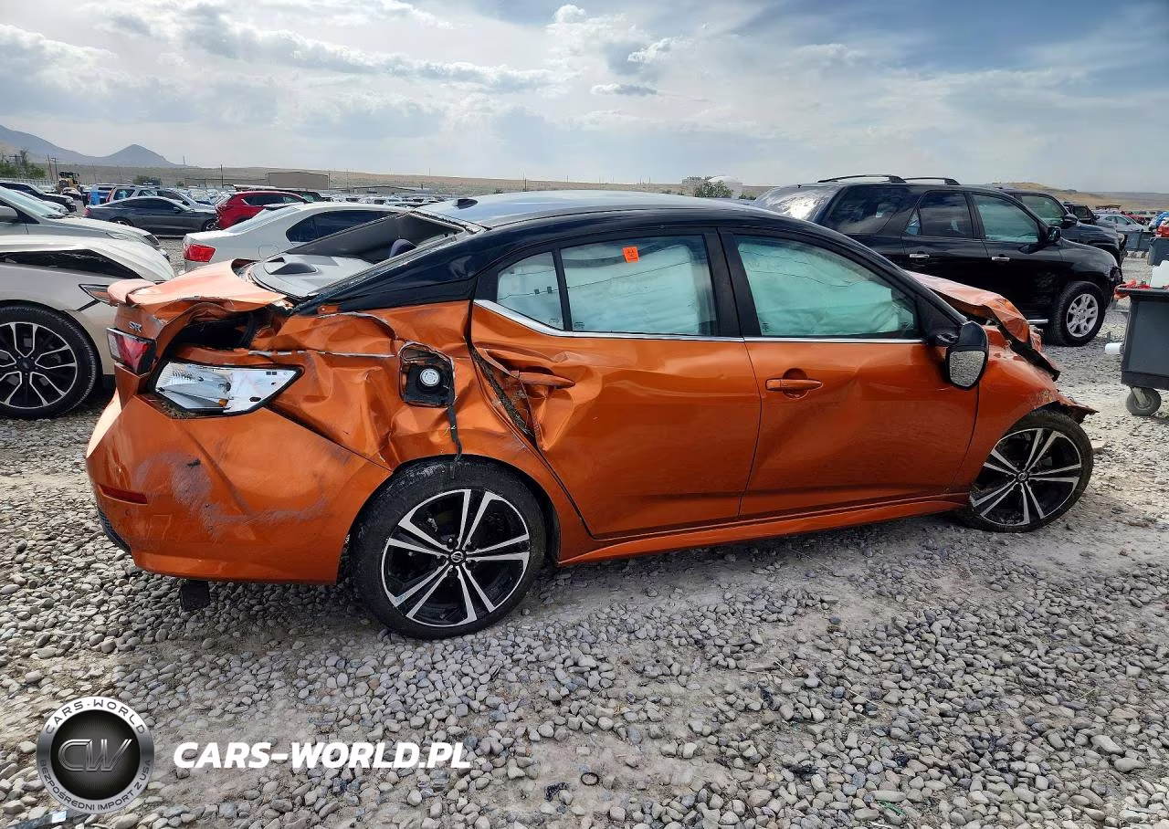 2022 Nissan Sentra Sr VIN:3N1AB8DV2NY318107 - 3