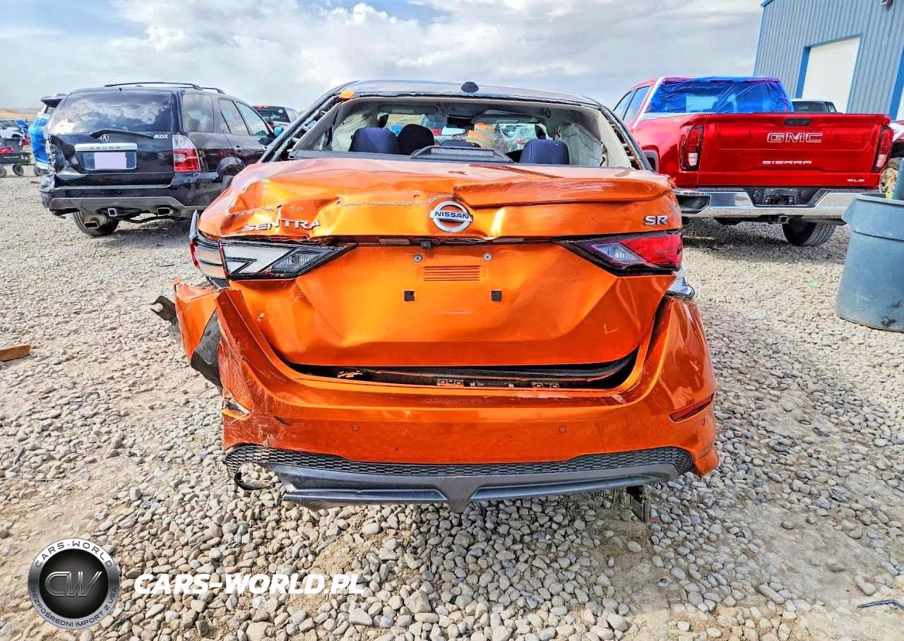 2022 Nissan Sentra Sr VIN:3N1AB8DV2NY318107 - 6