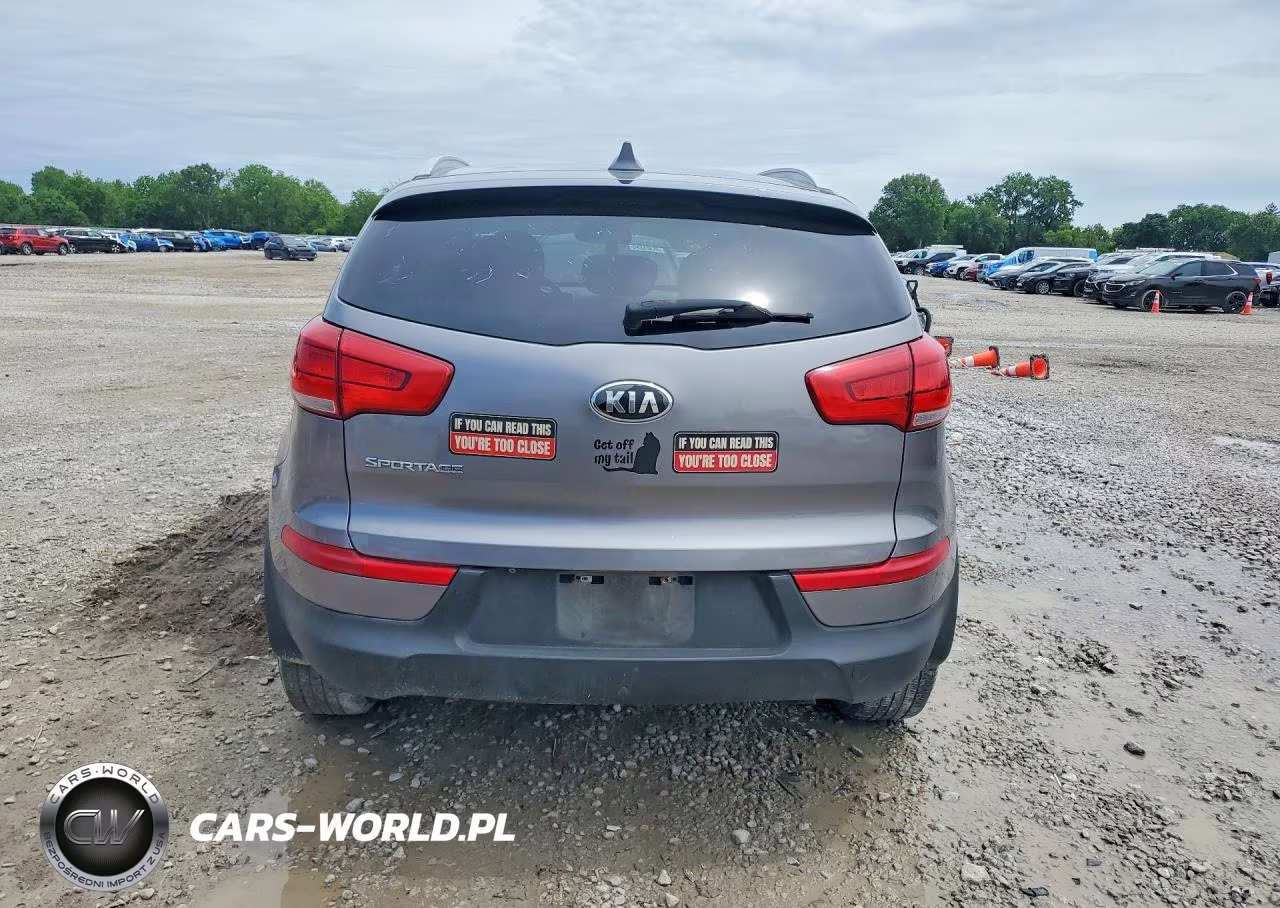 2015 Kia Sportage Lx VIN:KNDPB3AC0F7672403 - 6