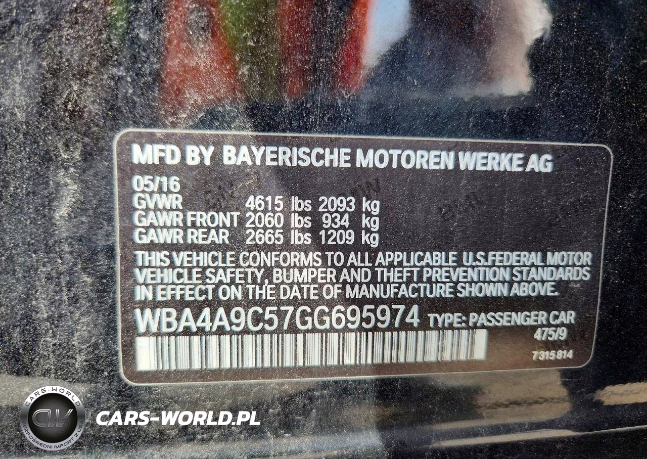 2016 BMW 428 I Gran Coupe Sulev VIN:WBA4A9C57GG695974 - 12