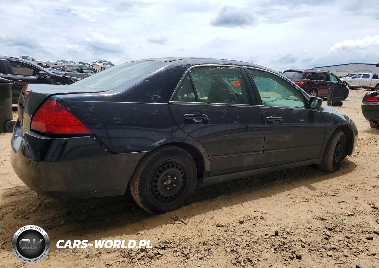 2007 Honda Accord Lx VIN:1HGCM56437A058196 - 3