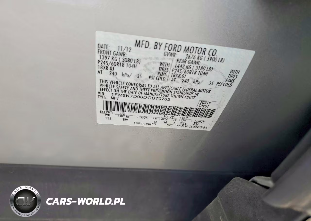 2013 Ford Explorer Xlt VIN:1FM5K7D96DGB70762 - 12