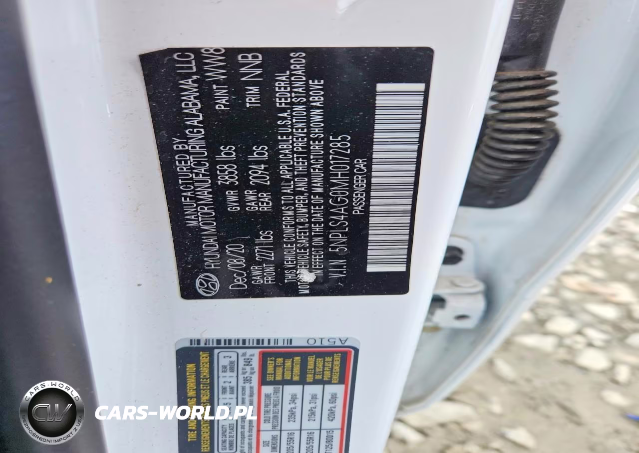 2021 Hyundai Elantra Sel VIN:5NPLS4AG0MH017285 - 13