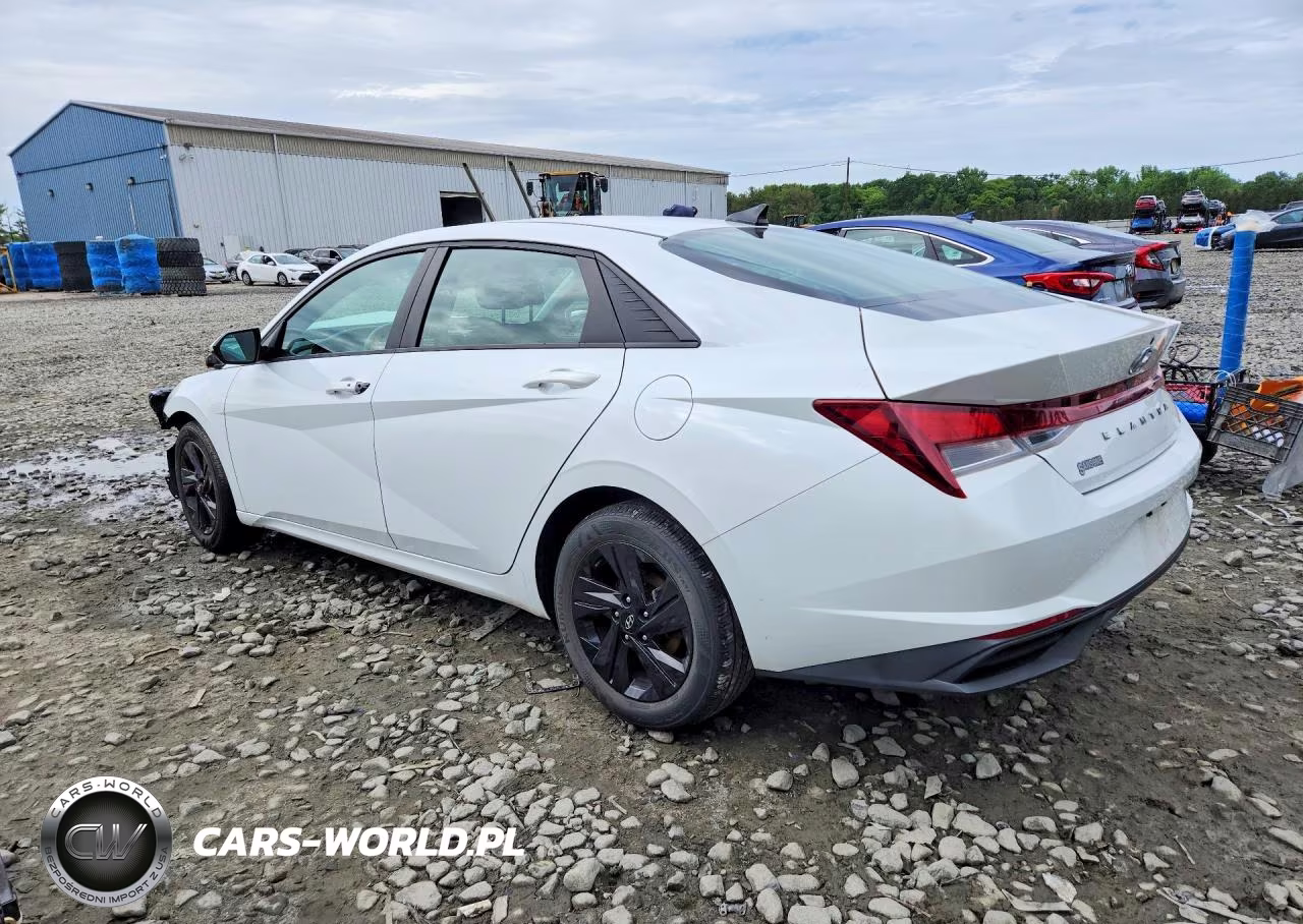 2021 Hyundai Elantra Sel VIN:5NPLS4AG0MH017285 - 2