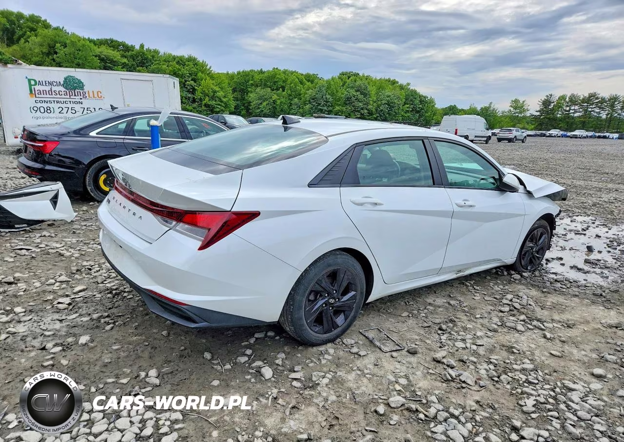 2021 Hyundai Elantra Sel VIN:5NPLS4AG0MH017285 - 3