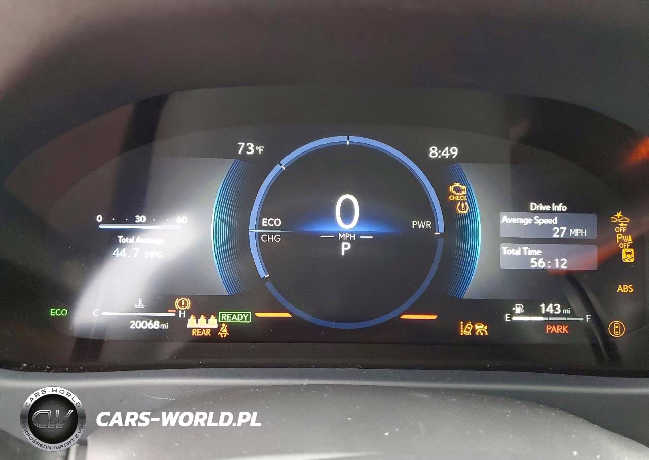 2025 Lexus Ux 300H Premium VIN:JTHYBJAH5S2002534 - 9
