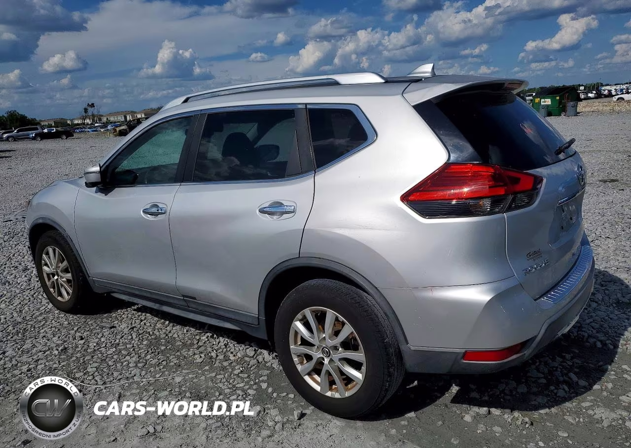2017 Nissan Rogue Sv VIN:KNMAT2MT4HP520734 - 2