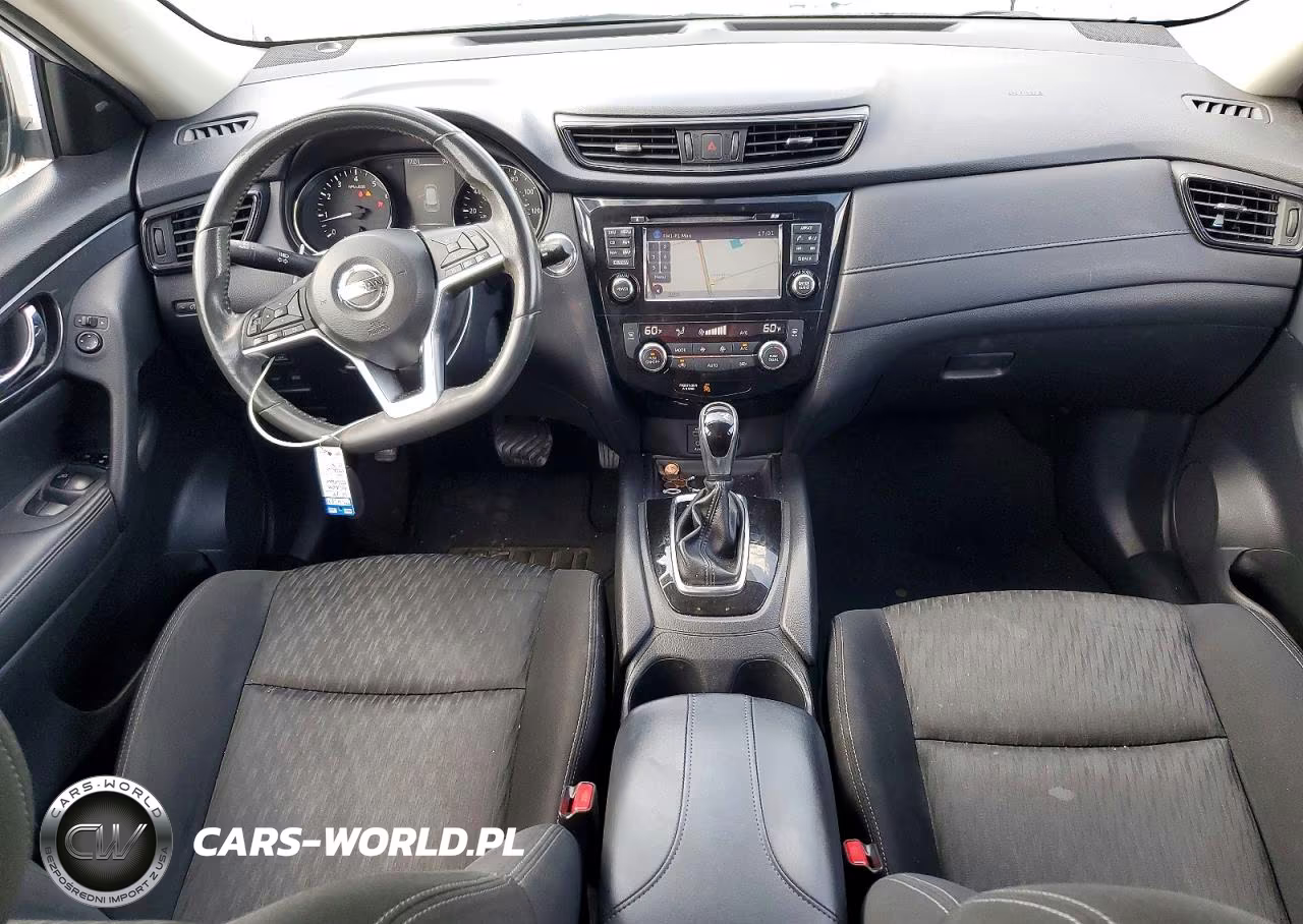 2017 Nissan Rogue Sv VIN:KNMAT2MT4HP520734 - 8