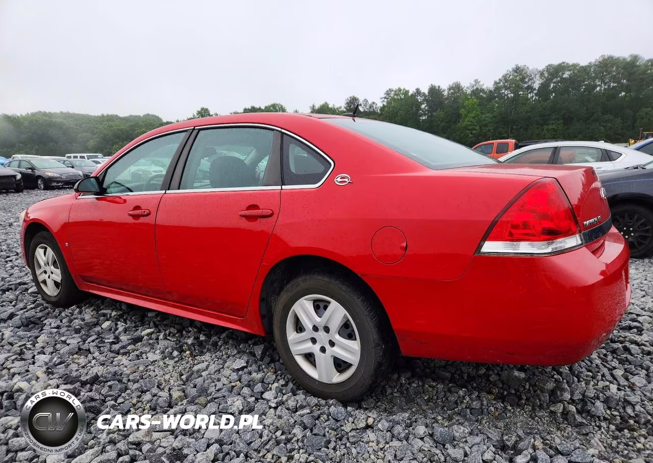 2009 Chevrolet Impala Ls VIN:2G1WB57K791172285 - 2