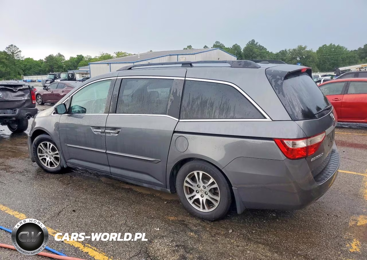 2012 Honda Odyssey Exl VIN:5FNRL5H66CB124204 - 2