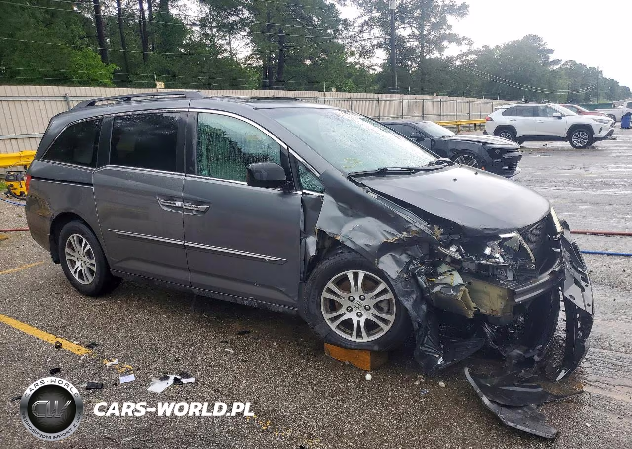 2012 Honda Odyssey Exl VIN:5FNRL5H66CB124204 - 4