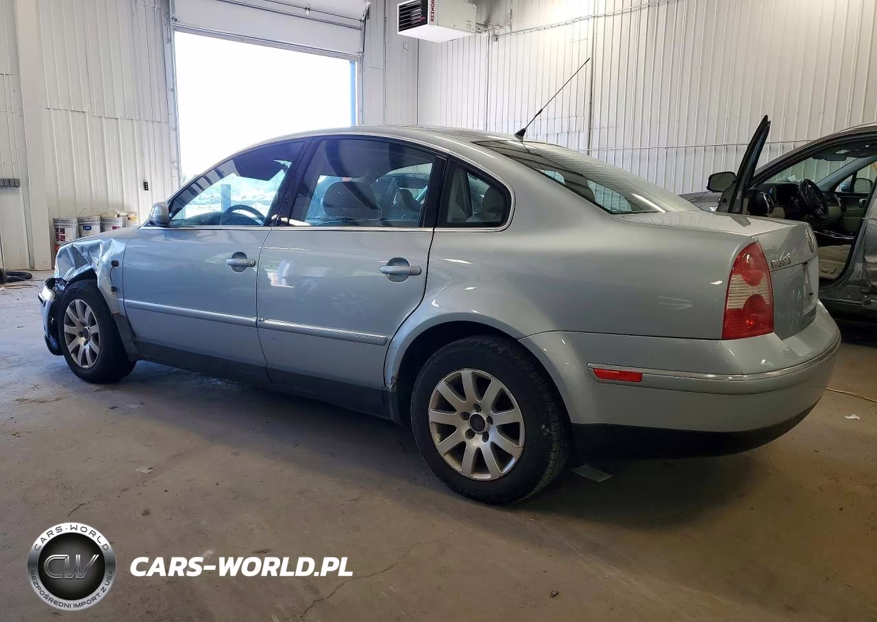 2002 Volkswagen Passat Gls VIN:WVWPD63B32P298461 - 2