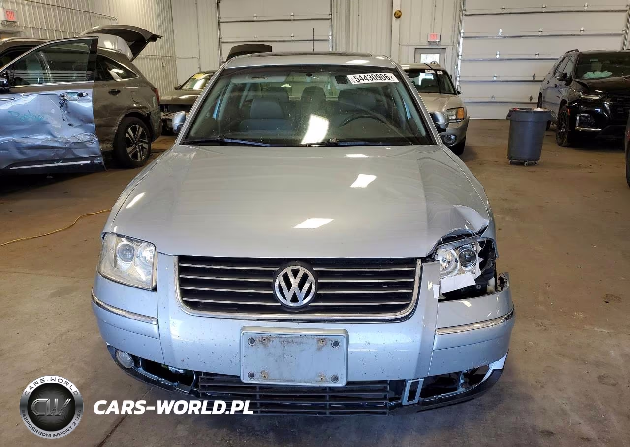 2002 Volkswagen Passat Gls VIN:WVWPD63B32P298461 - 5
