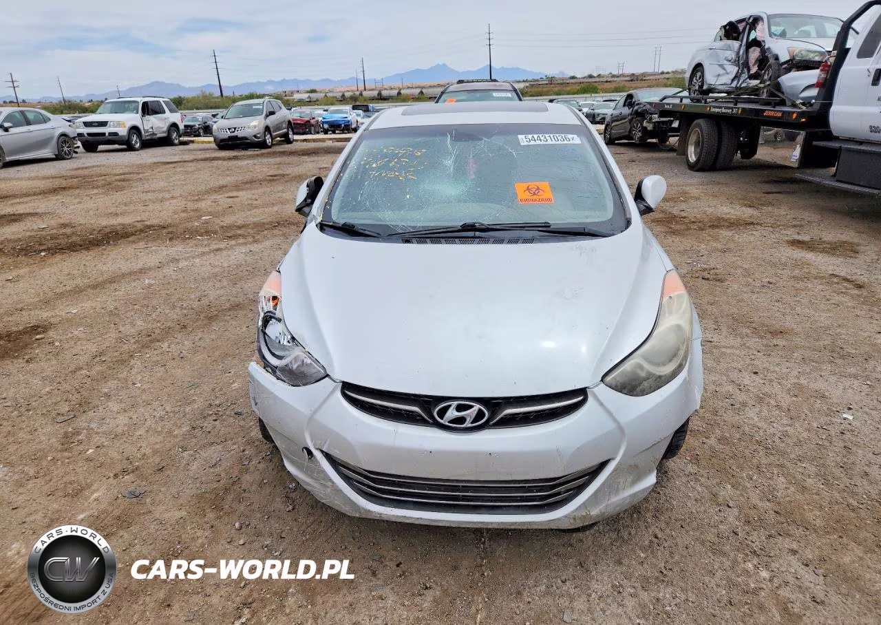 2013 Hyundai Elantra Limited VIN:KMHDH4AE5DU969556 - 5