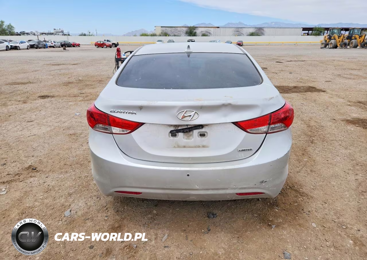 2013 Hyundai Elantra Limited VIN:KMHDH4AE5DU969556 - 6