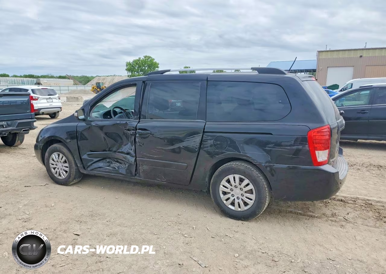 2011 Kia Sedona Lx VIN:KNDMG4C75B6412332 - 2