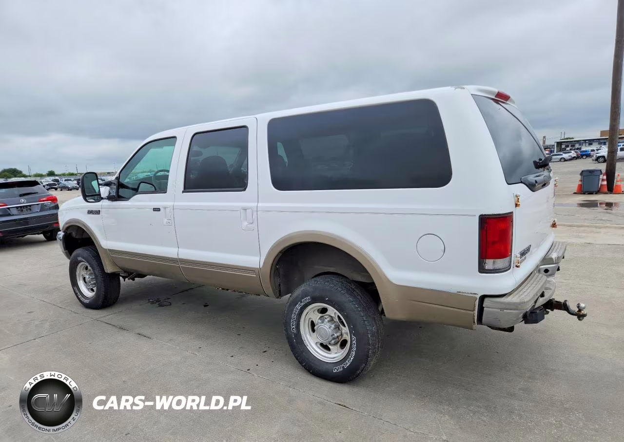 2000 Ford Excursion Limited VIN:1FMSU43F9YED17550 - 2
