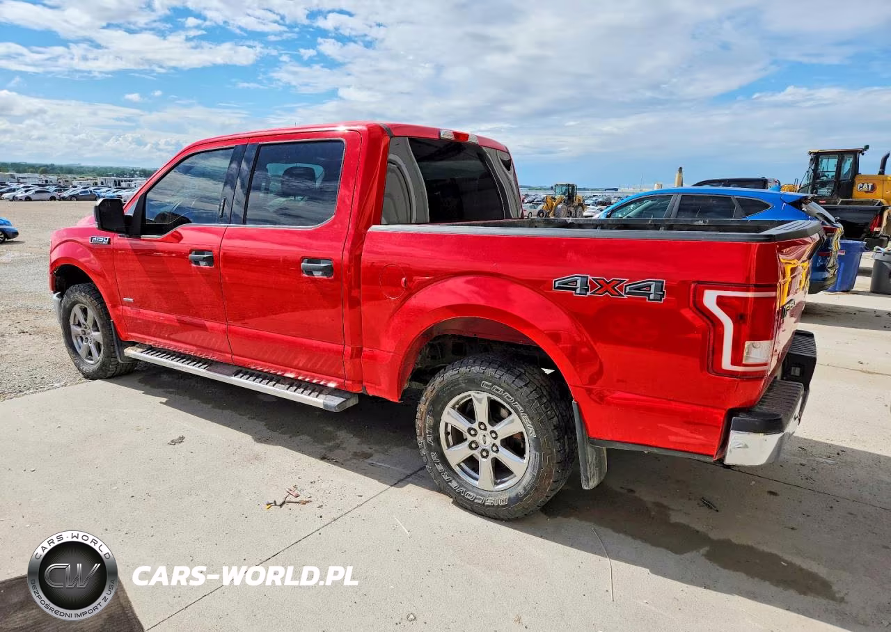 2015 Ford F150 Supercrew VIN:1FTEW1EPXFKD84947 - 2