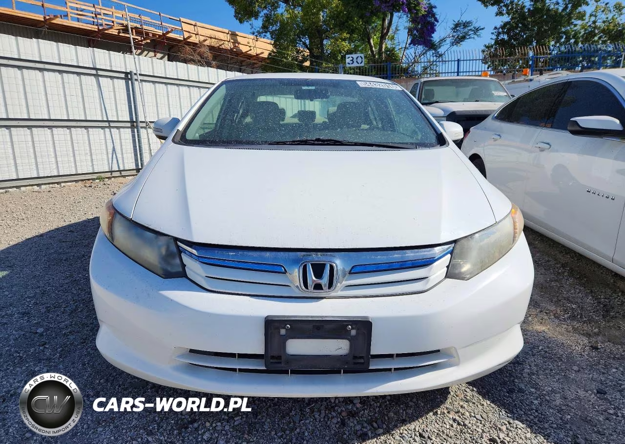 2012 Honda Civic Hybrid VIN:JHMFB4F23CS010663 - 5