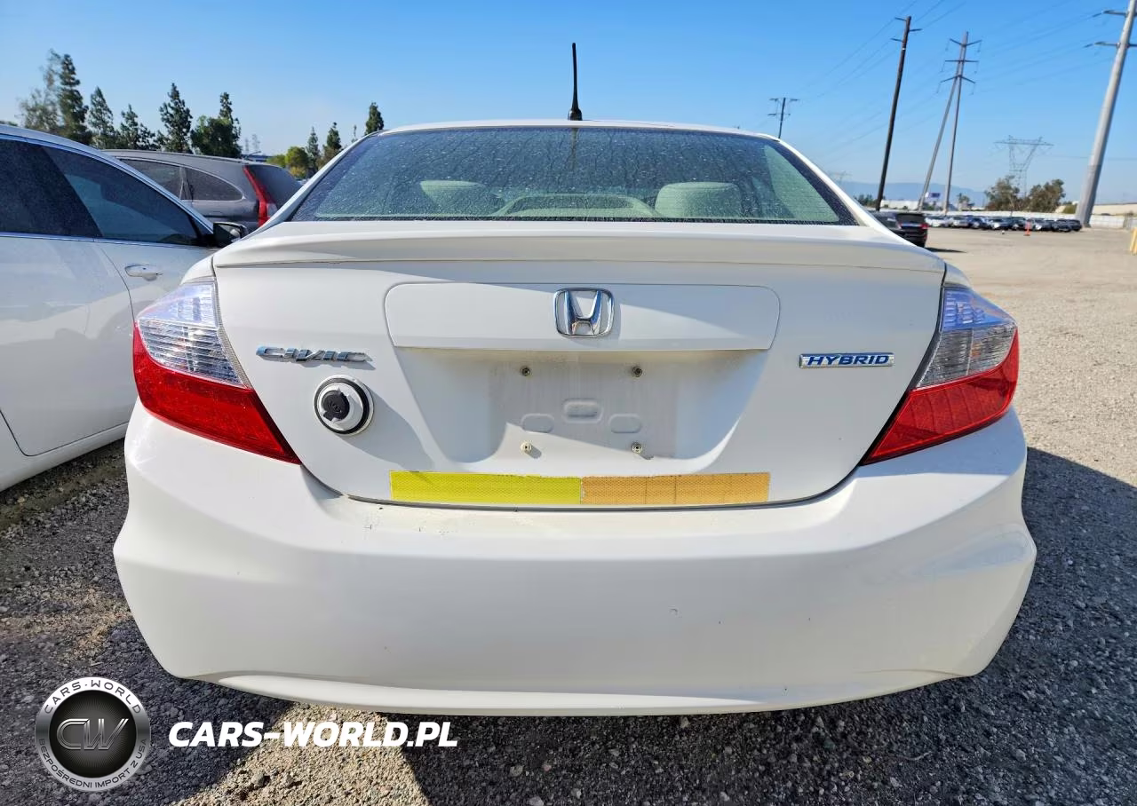 2012 Honda Civic Hybrid VIN:JHMFB4F23CS010663 - 6