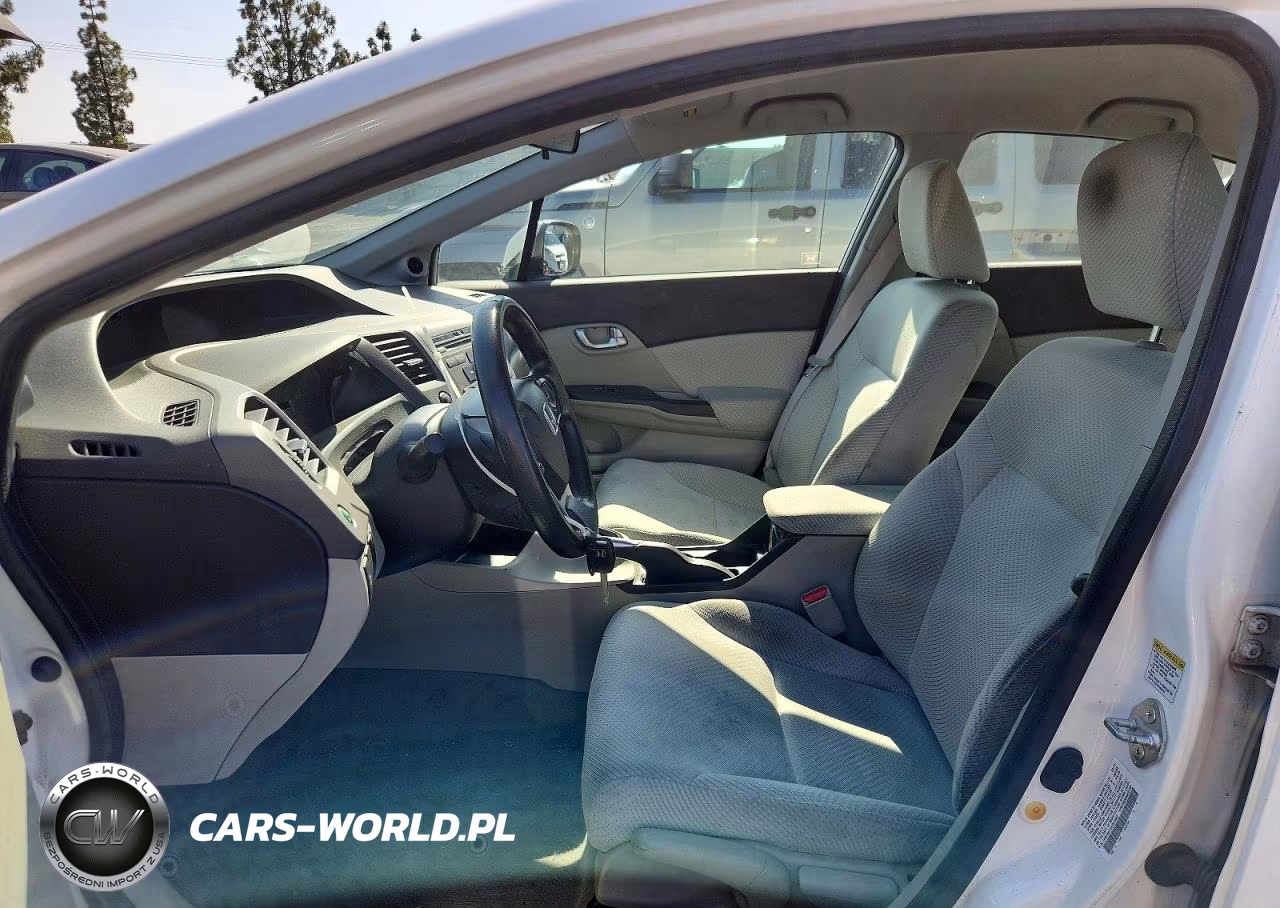 2012 Honda Civic Hybrid VIN:JHMFB4F23CS010663 - 7