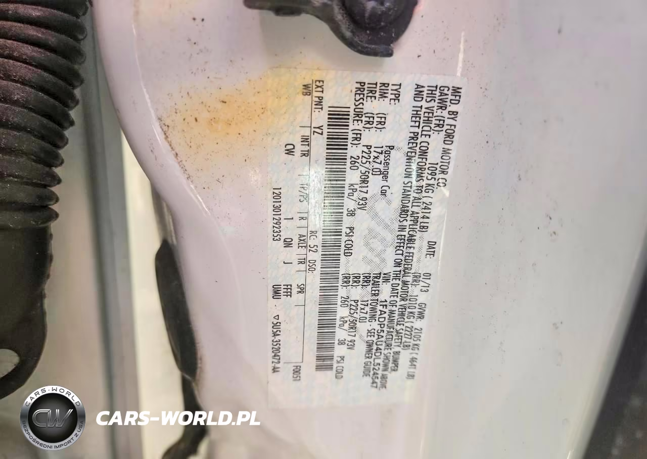 2013 Ford C-Max Se VIN:1FADP5AU4DL524547 - 12