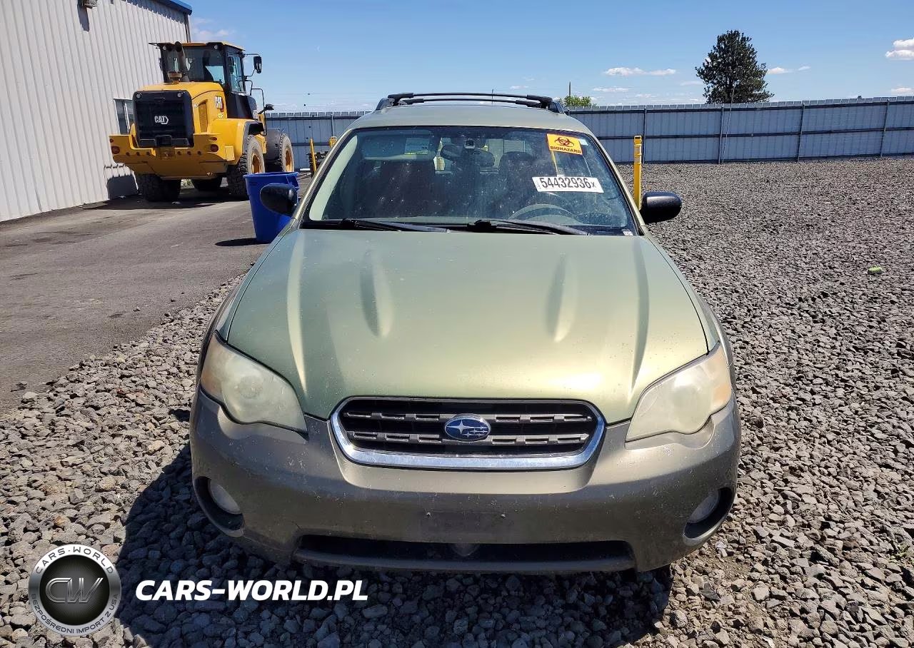 2006 Subaru Legacy Outback 2.5I VIN:4S4BP61C467309496 - 5