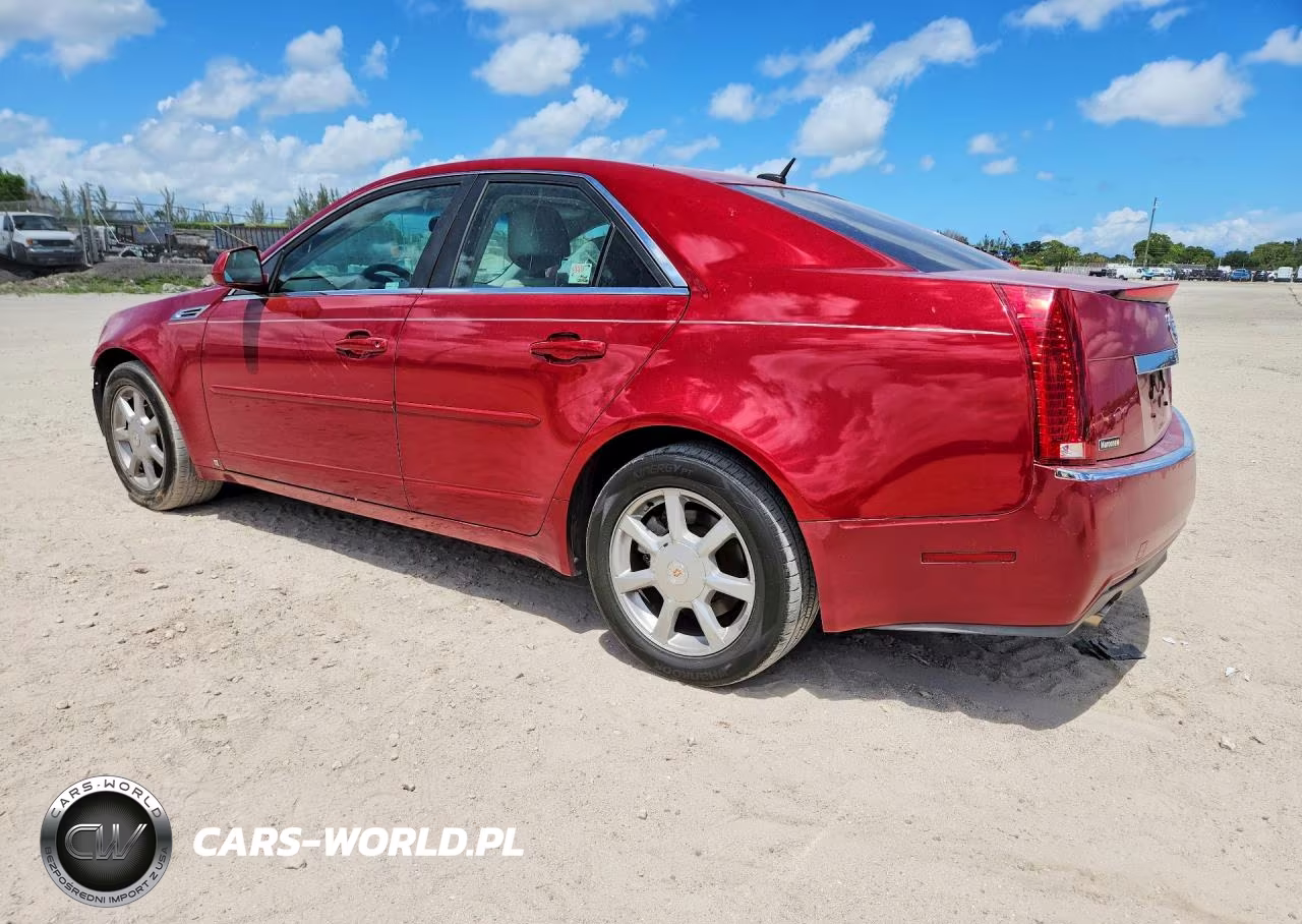 2008 Cadillac Cts VIN:1G6DF577480201480 - 2