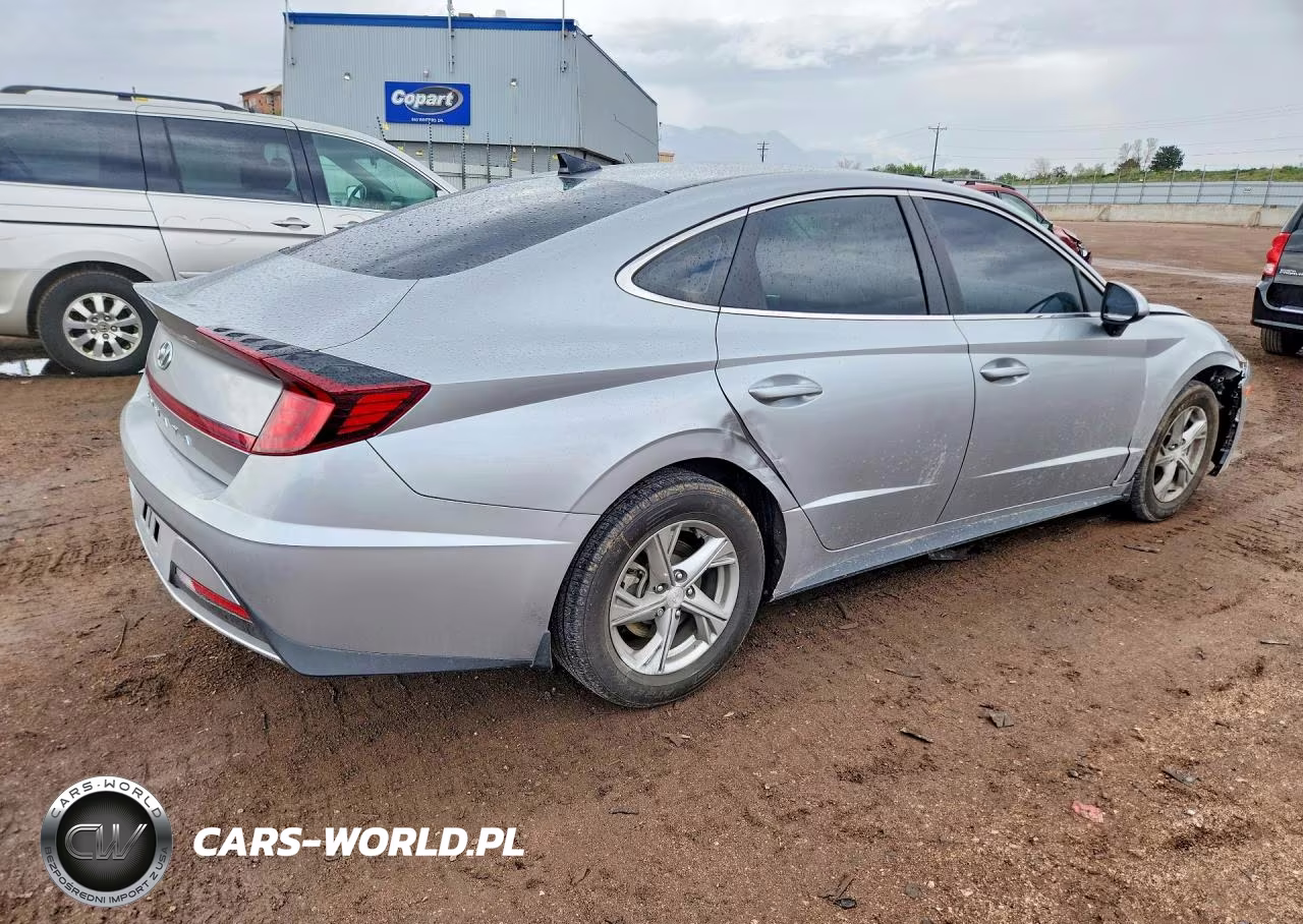 2022 Hyundai Sonata Se VIN:5NPEG4JA6NH145960 - 3