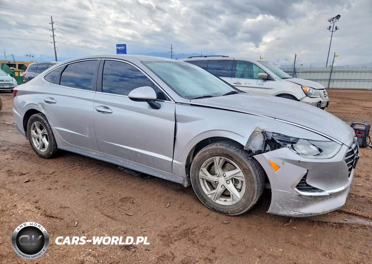 2022 Hyundai Sonata Se VIN:5NPEG4JA6NH145960 - 4