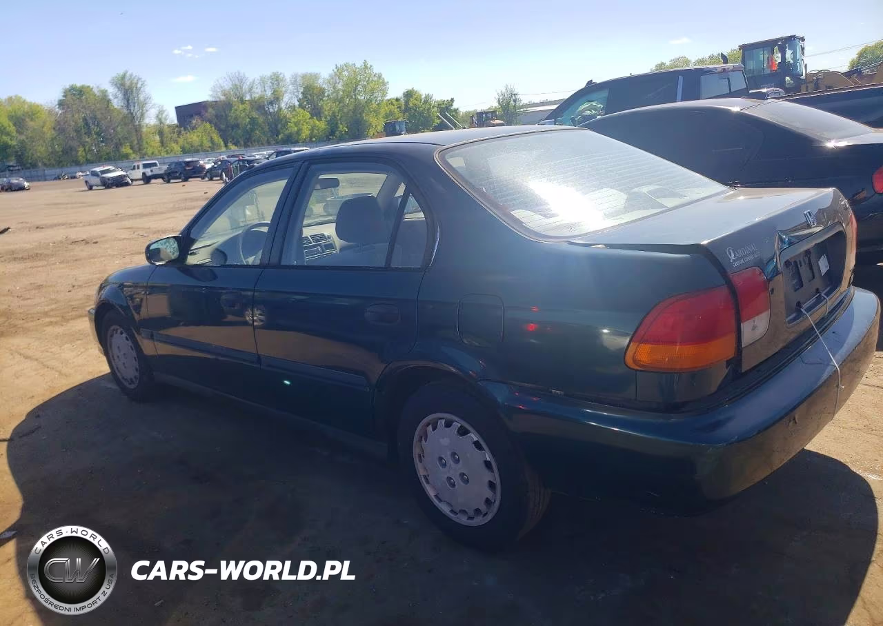 1997 Honda Civic Dx VIN:JHMEJ6626VS041256 - 2
