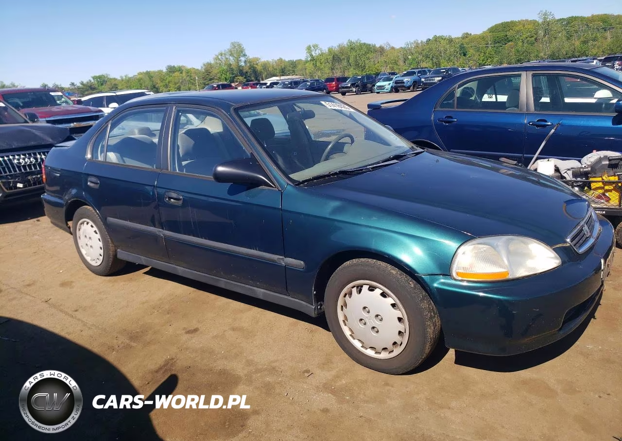1997 Honda Civic Dx VIN:JHMEJ6626VS041256 - 4