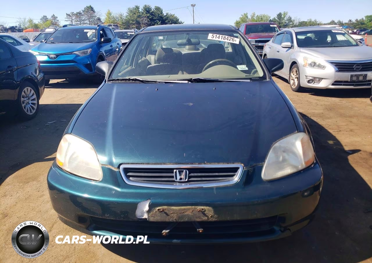 1997 Honda Civic Dx VIN:JHMEJ6626VS041256 - 5