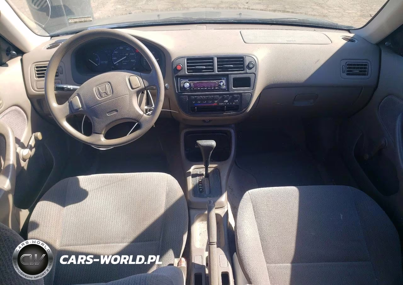 1997 Honda Civic Dx VIN:JHMEJ6626VS041256 - 8