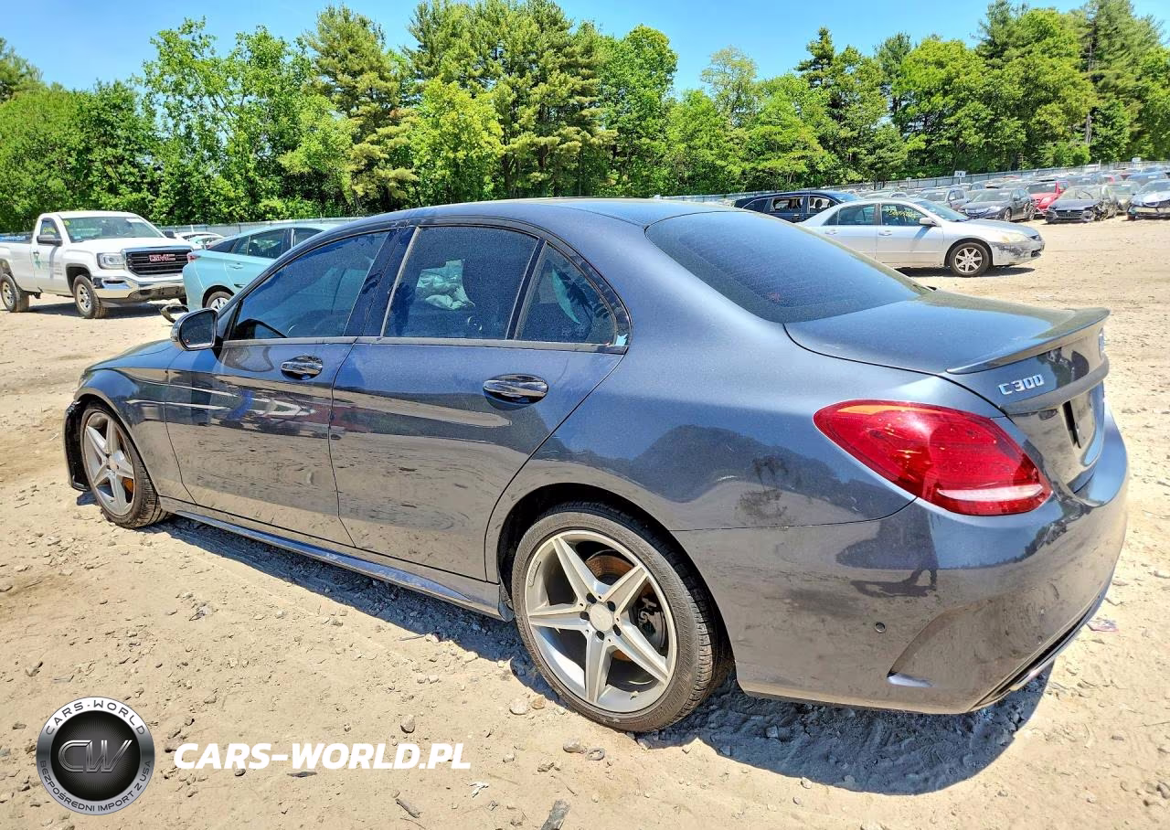 2016 Mercedes-Benz C 300 4Matic VIN:55SWF4KB3GU099504 - 2