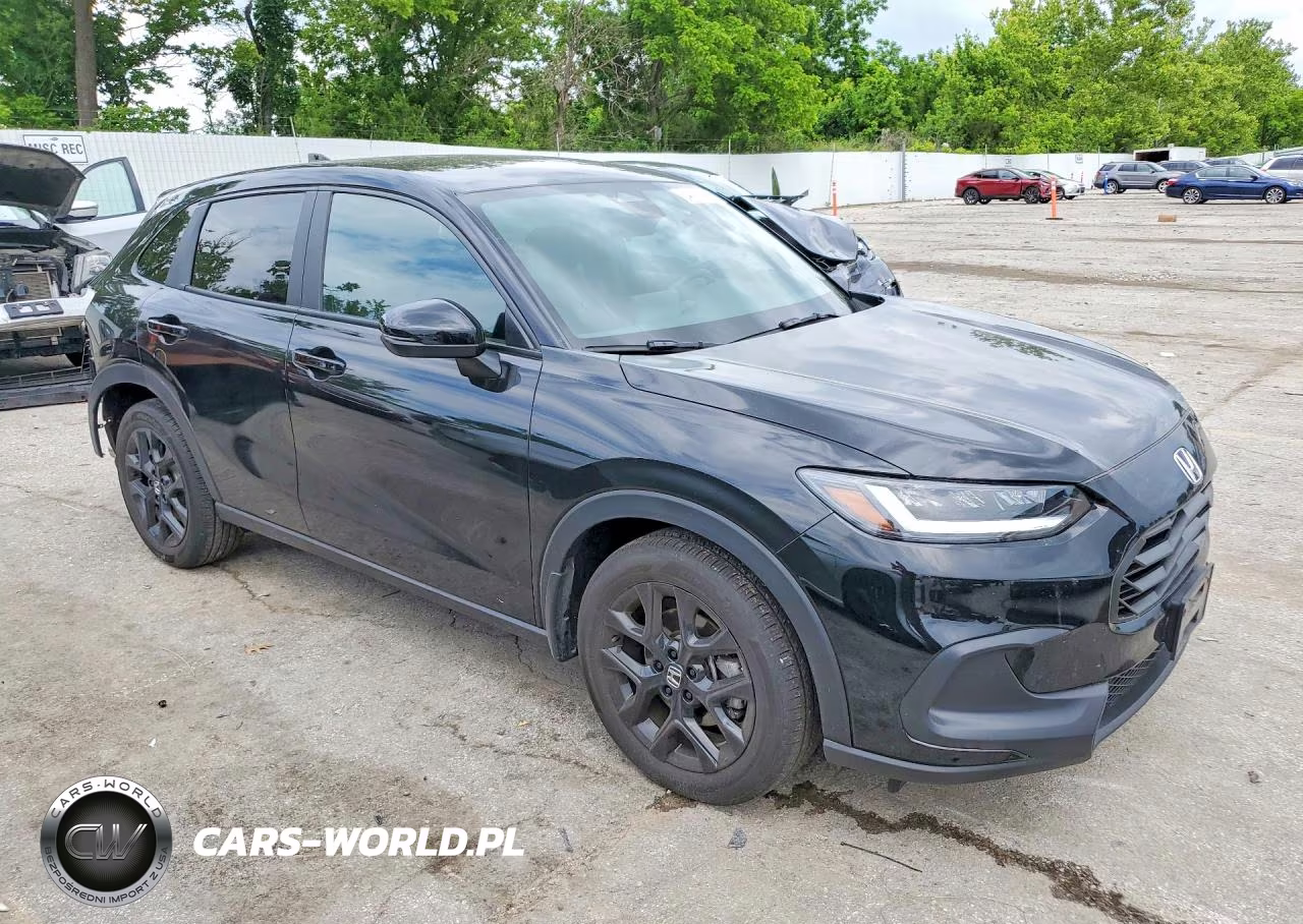 2025 Honda Hr-V Sport VIN:3CZRZ2H5XSM725527 - 4