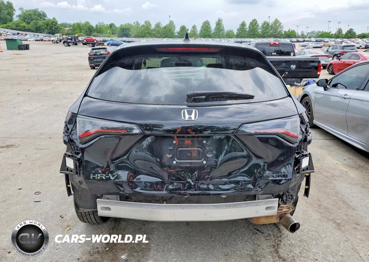 2025 Honda Hr-V Sport VIN:3CZRZ2H5XSM725527 - 6