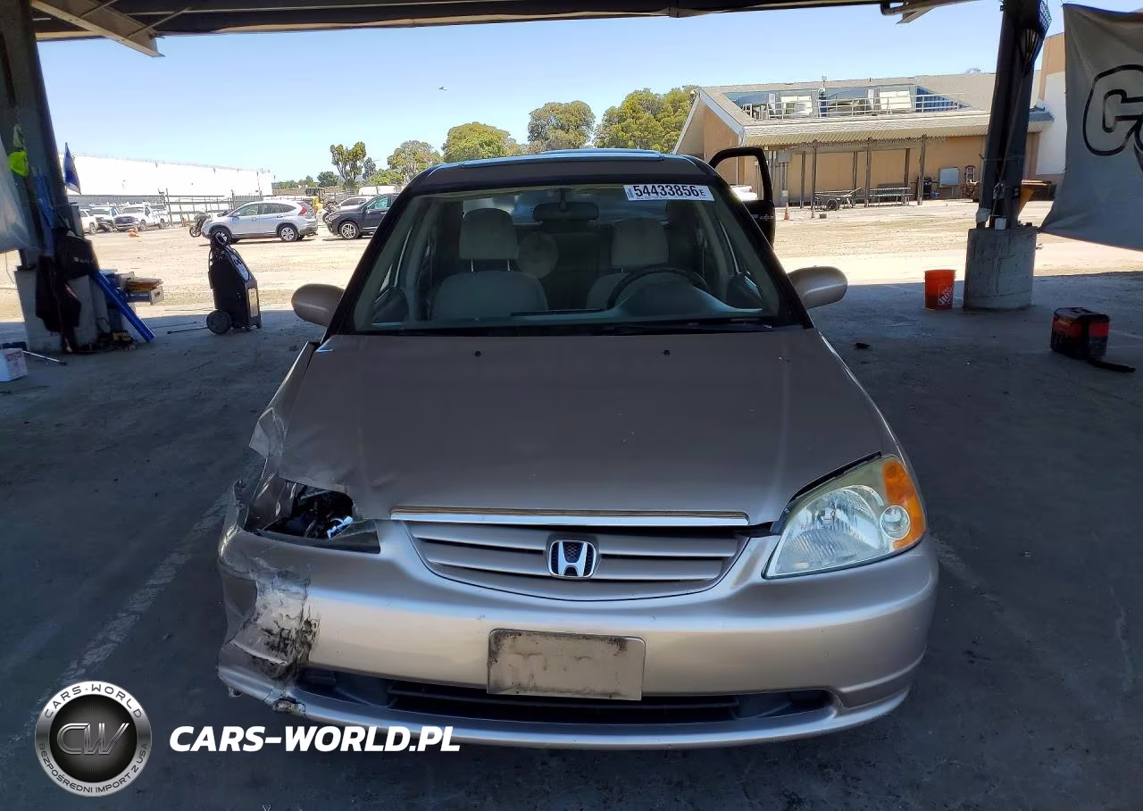 2001 Honda Civic Ex VIN:1HGES26731L076636 - 5