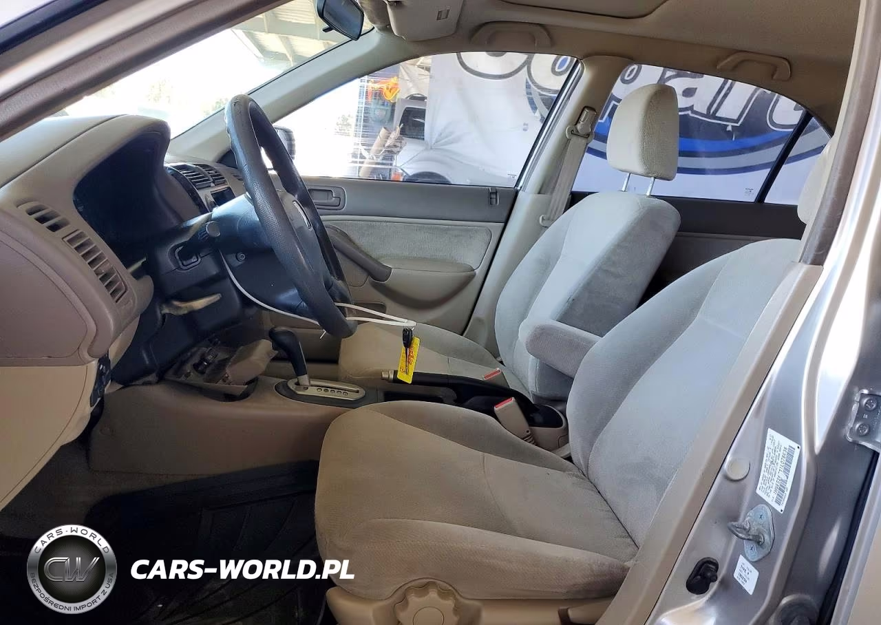 2001 Honda Civic Ex VIN:1HGES26731L076636 - 7