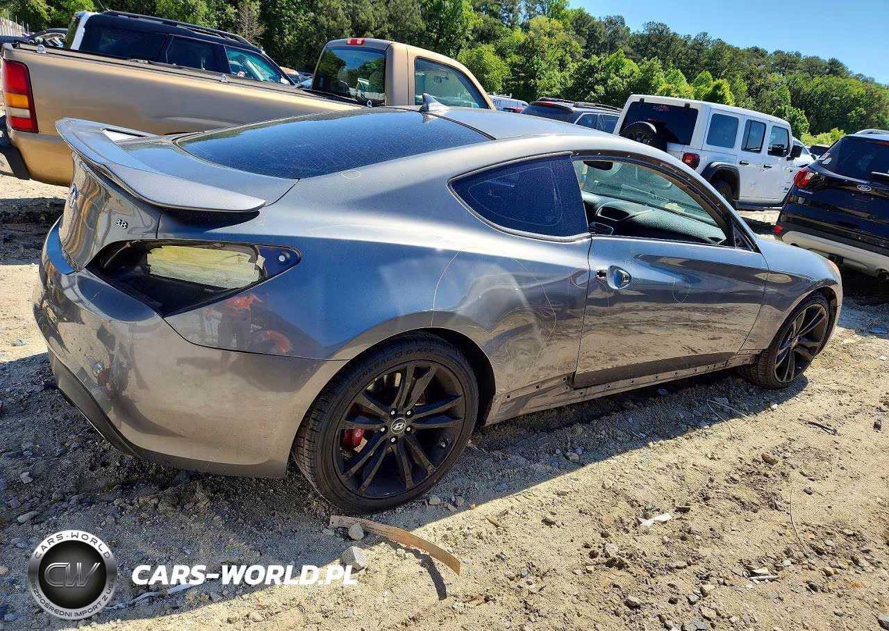 2010 Hyundai Genesis Coupe 3.8L VIN:KMHHU6KH9AU013087 - 3