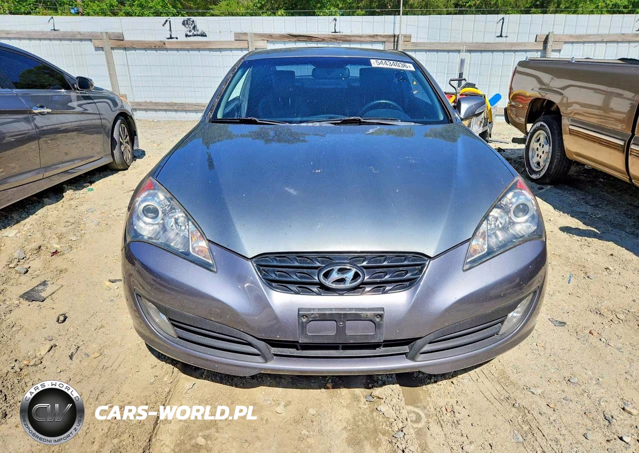 2010 Hyundai Genesis Coupe 3.8L VIN:KMHHU6KH9AU013087 - 5