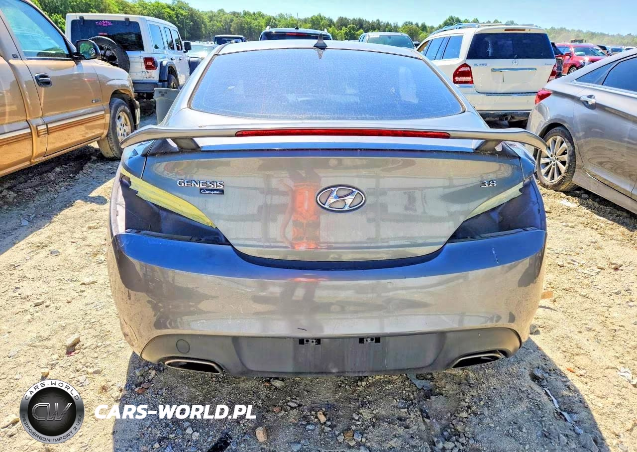 2010 Hyundai Genesis Coupe 3.8L VIN:KMHHU6KH9AU013087 - 6