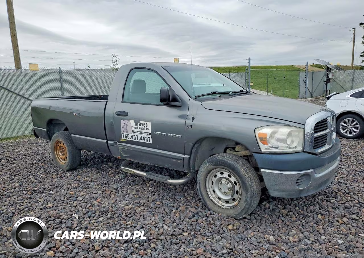2007 Dodge Ram 1500 St VIN:1D7HU16P77J523737 - 4