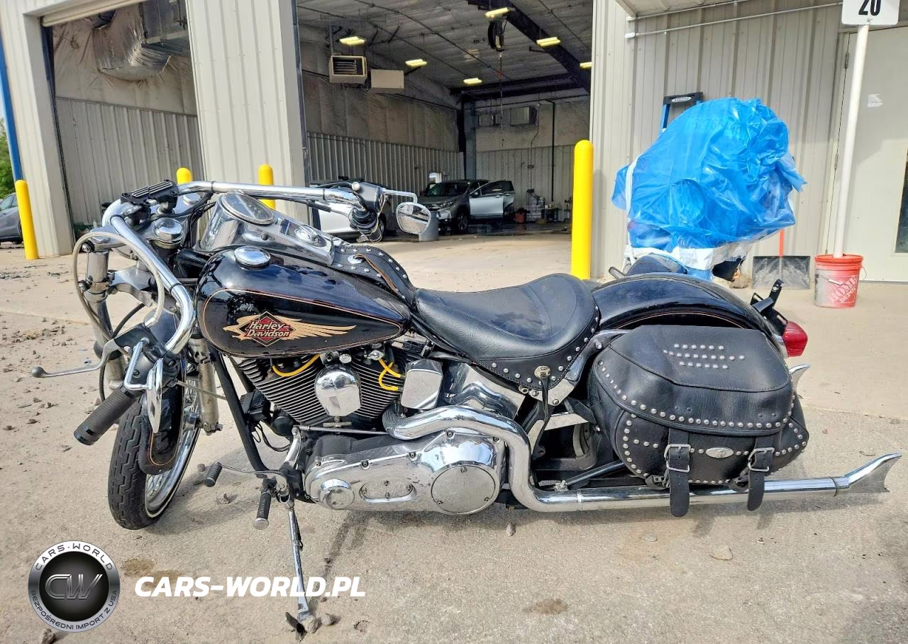 1997 Harley Davidson Flstc Heritage Softa VIN:4K7S81350UC002378 - 3