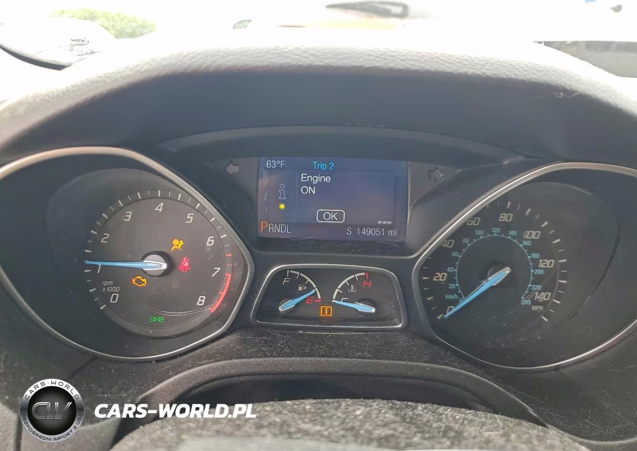 2014 Ford Focus VIN:1FADP3F21EL186618 - 9